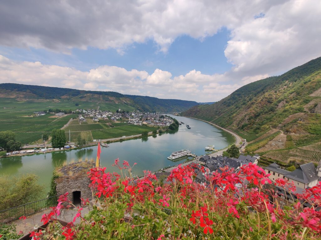 Ausblick auf das Moseltal